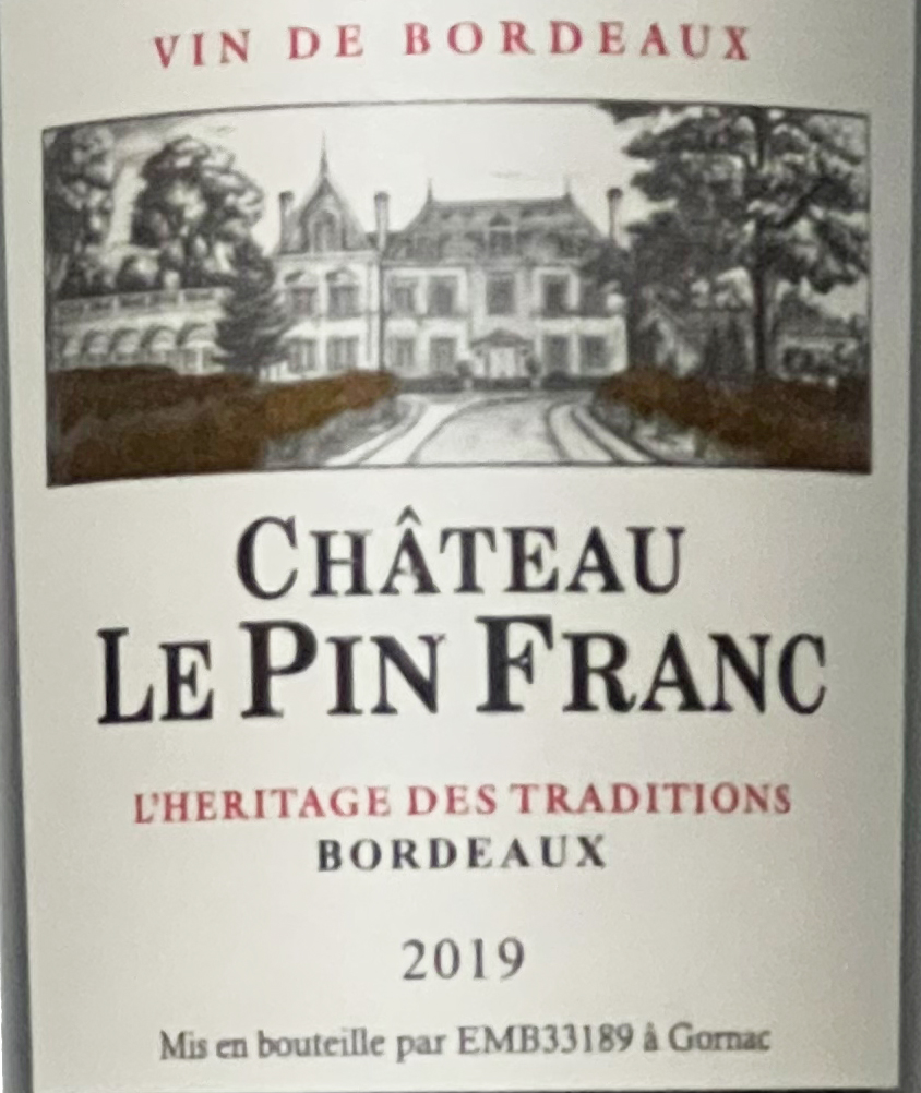 Chateau Le Pin Franc 里鹏弗兰