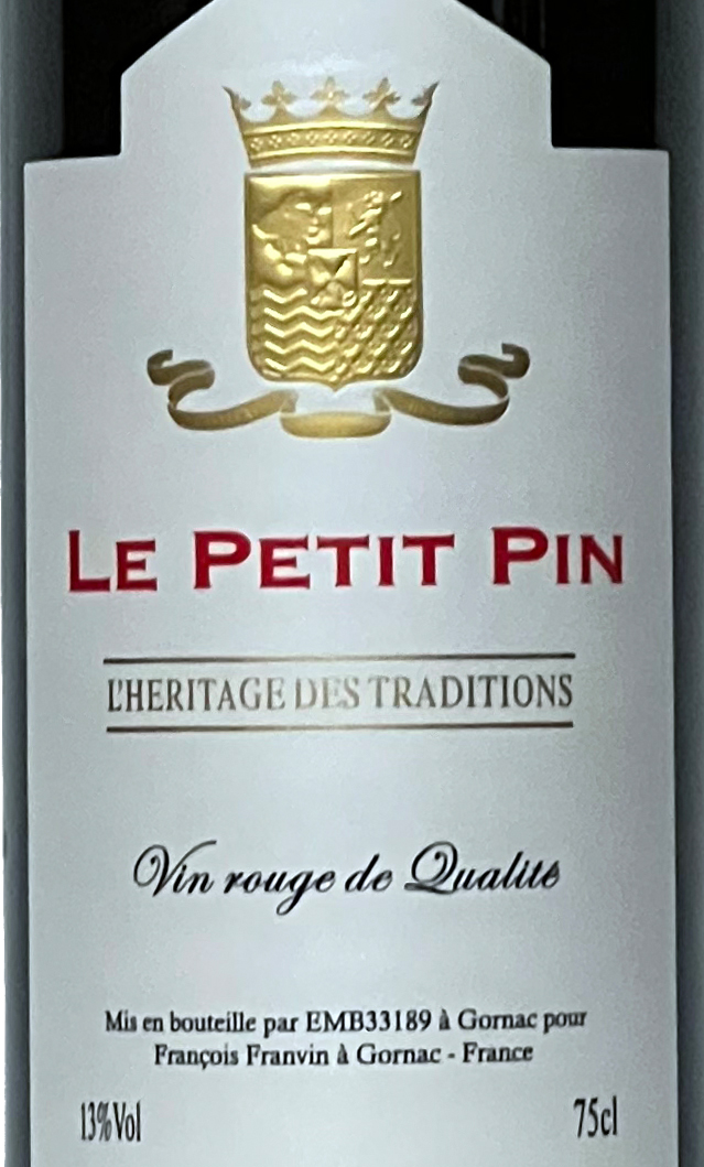 Le Petit Pin 小里鹏干红葡萄酒